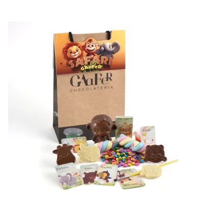 Chef GAaFeR - Kit Oficina Safari com Jogo da Memória - 350g