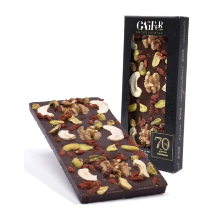 Tablet Especial Nuts 70% Cacau Zero Lactose